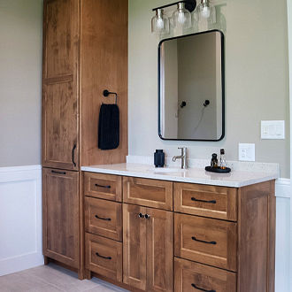 Pastoral Views (Primary Bathroom) – Sterling Woodworks